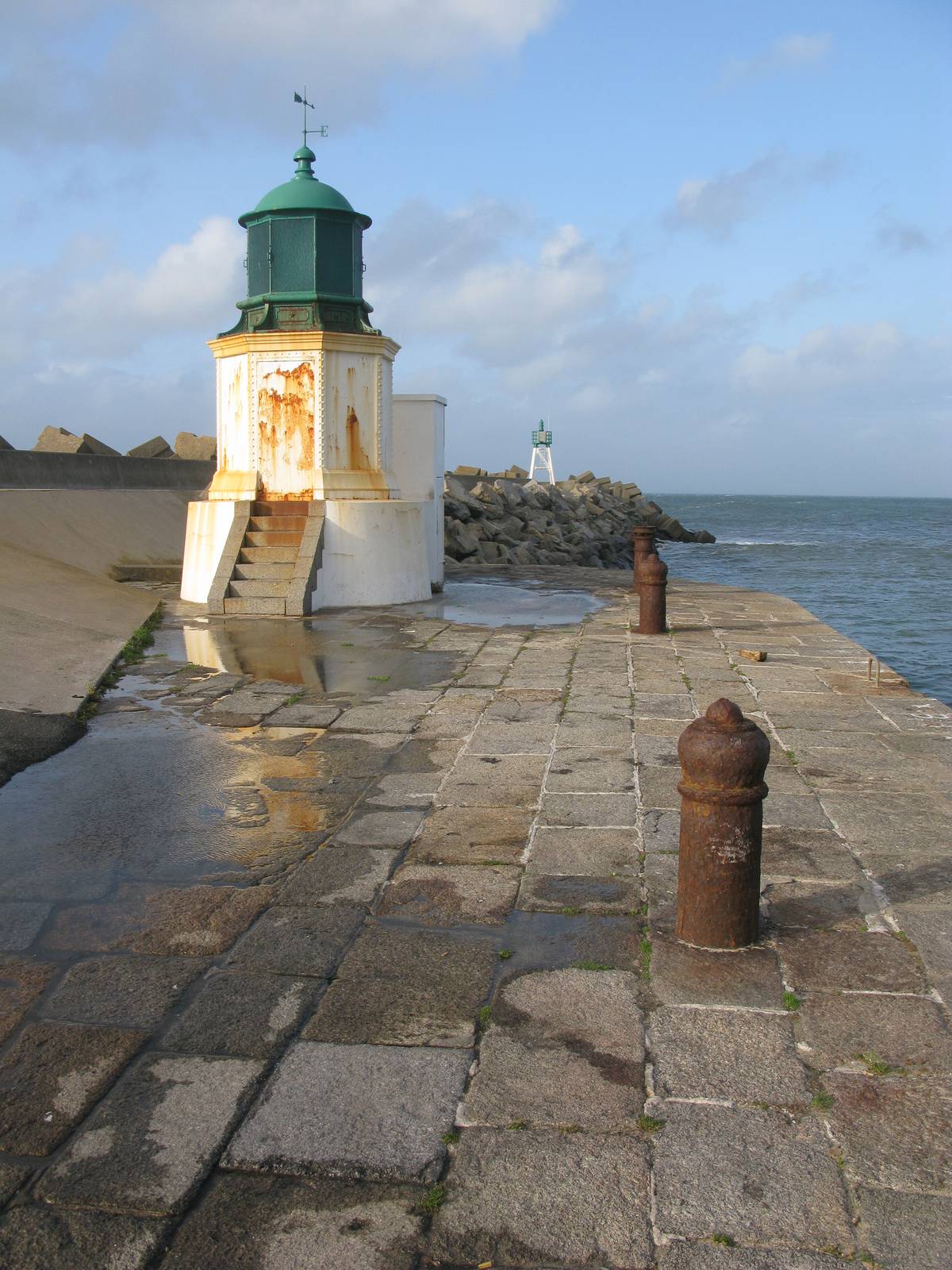 Le phare de la Jetée à l'île d'Yeu